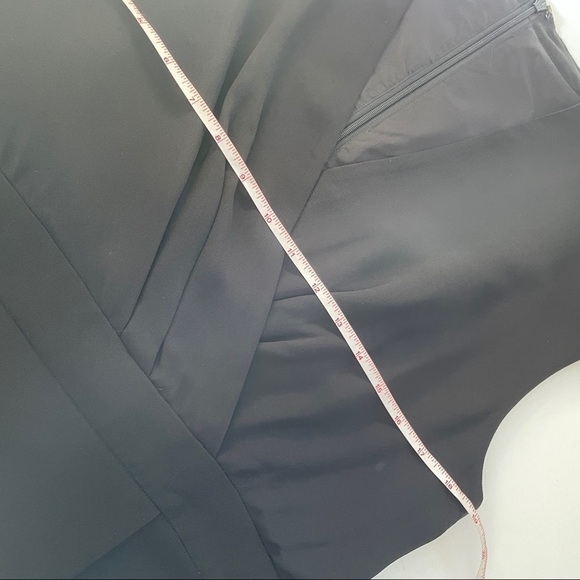 Lafayette 148 Black Surplus Neckline Short Sleeve Dress size 8 - Picture 6 of 15